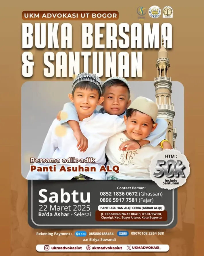 Buka Bersama & Santunan